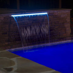 CASCADE EN ACRYLIC LED COULEUR