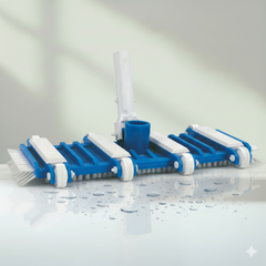 BALAI ASPIRATEUR AVEC ROUES + BROSSE